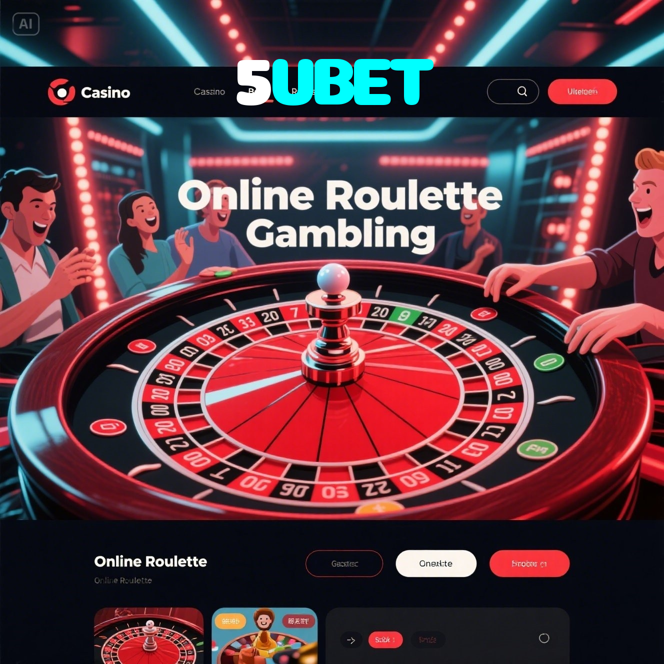 5UBET：Jogue roleta, aposte no futebol e ganhe em grande estilo no cassino!