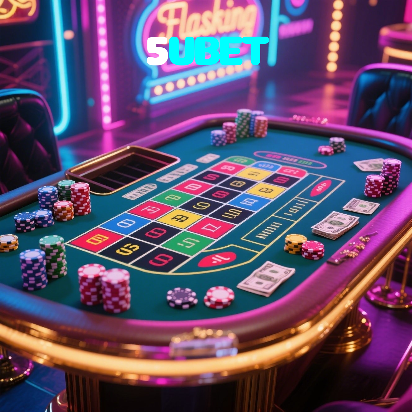 5UBET:Aposte no seu time no futebol e divirta-se com slots e roleta!
